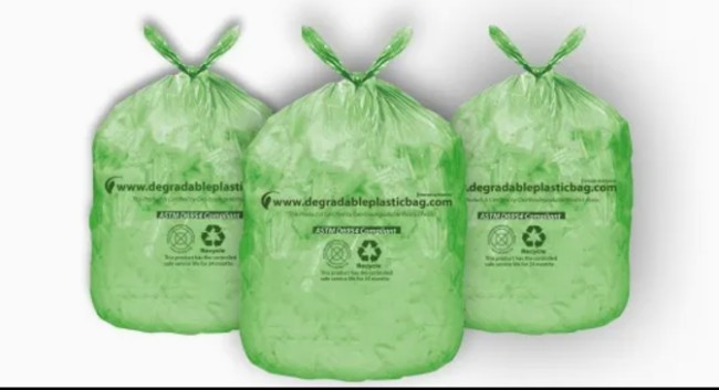 Bioedegradable trash bag